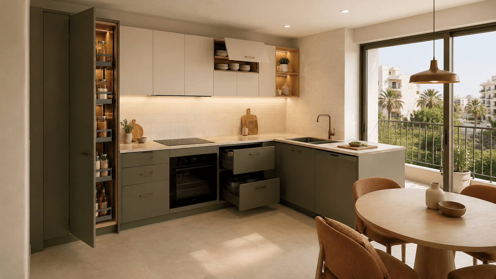 مطابخ مدمجة وفعالة للشقق — Gallery 3