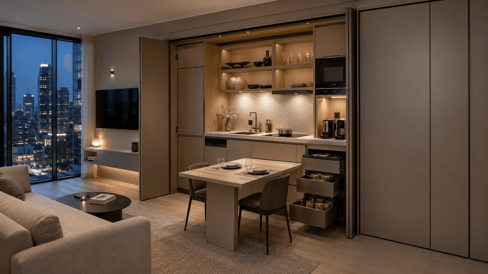 مطابخ مدمجة وفعالة للشقق — Gallery 4