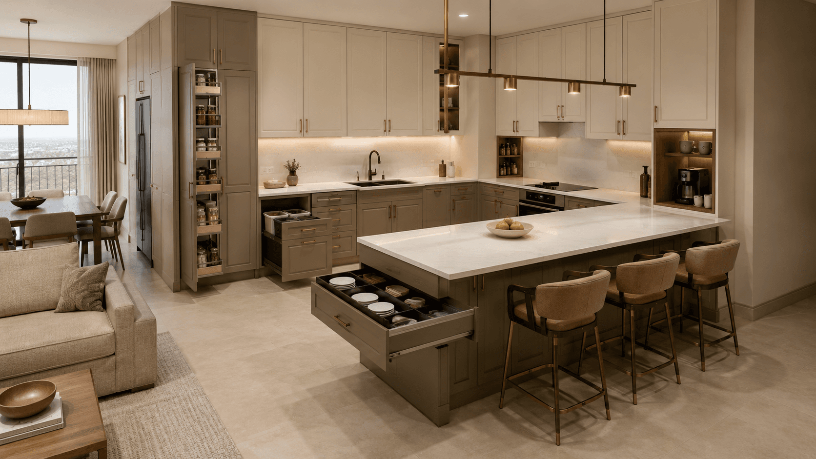 مطابخ مدمجة وفعالة للشقق — Gallery 5
